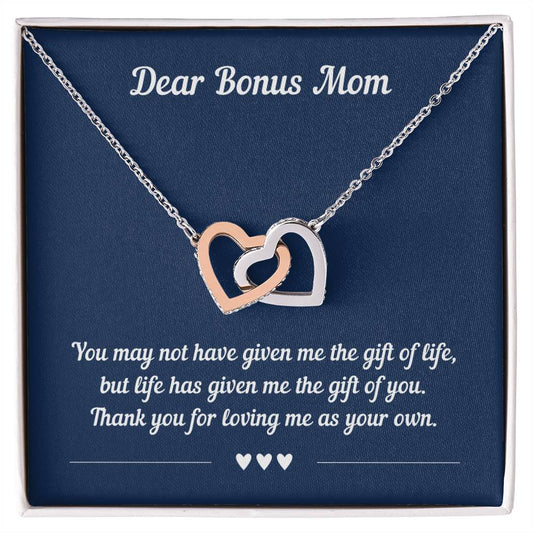 Bonus Mom Gift | Best Bonus Mom Necklance | Amazing Bonus Mom