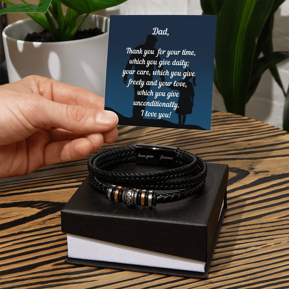 Bracelet Gift for Dad| Birthday Gift for Father