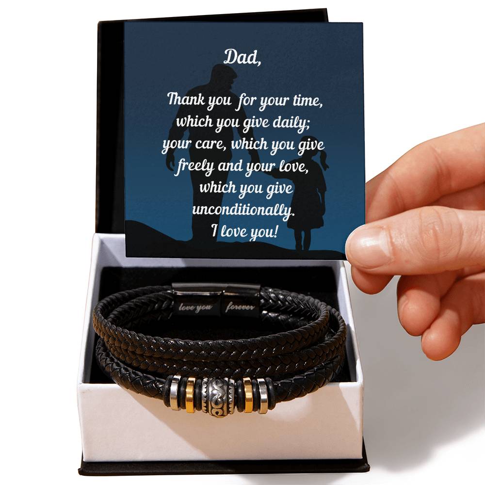 Bracelet Gift for Dad| Birthday Gift for Father