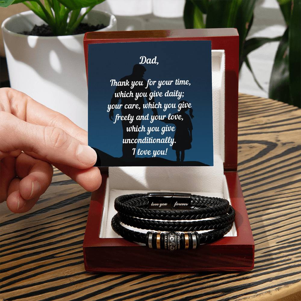 Bracelet Gift for Dad| Birthday Gift for Father